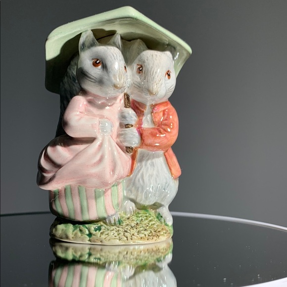 Royal Doulton Other - Royal Doulton "Goody and Timmy Tiptoes" Beatrix Potter's Famous SQUIRRELs